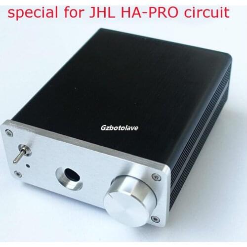 Full aluminum mini Power amplifier chassis HA-PRO headphone DIY Enclosure