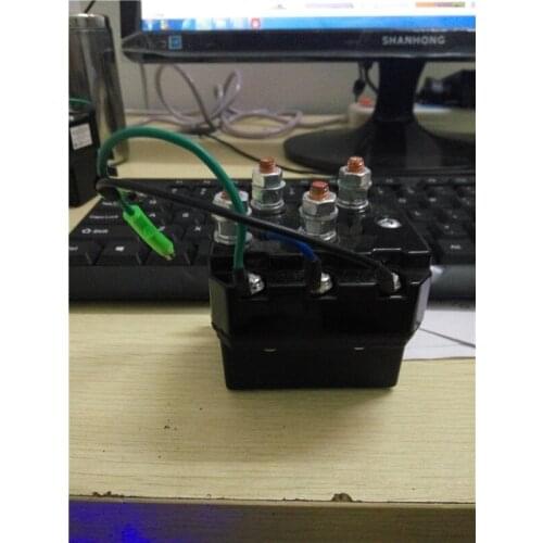 12V 24V DC Relay DC Voltage Control Protective Electric Contactor Winch Solenoid For Electrical Winch Ships Trains Good Quality