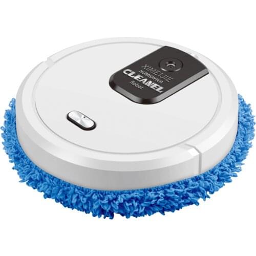 3-in-1 Robot Cleaner Wet & Dry Scrubbing Humidifying Automatic Cleaning USB Charge