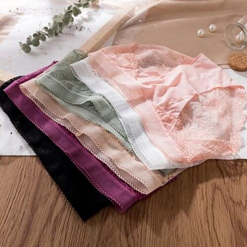 Sexy Lace Panties For Women Underwear Fashion Panty Lingerie Breathable Hollow Out Briefs Low-Rise Panties Female Underwear