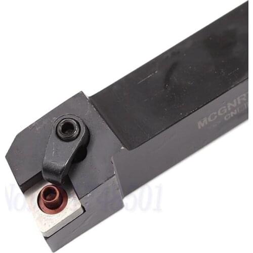 1pc MCGNR1616H12 MCGNR2020K12 Lathe Cutting Boring Bar Tools MCGNR2525M12 CNC Lathe Turning Tools External Turning Tools Holder