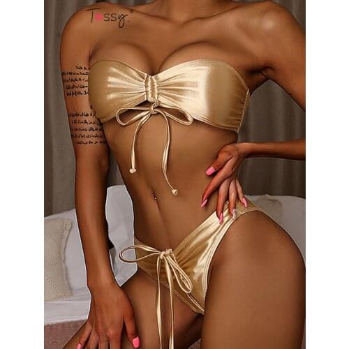 TOSSY Gold Swimwear