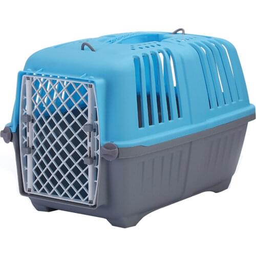 Genuine Pet Carrier 2 Color,Dog Carrier Features Easy Assembly and Not The Tedious Nut & Bolt Assembly, Ideal for Small Dog&Cat