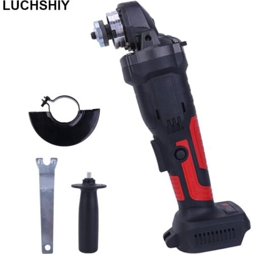 Brushless Electric Angle Grinder Electric Polishing Grinding Cutting Machine Cordless Impact Angle Grinder Grinding Power Tools
