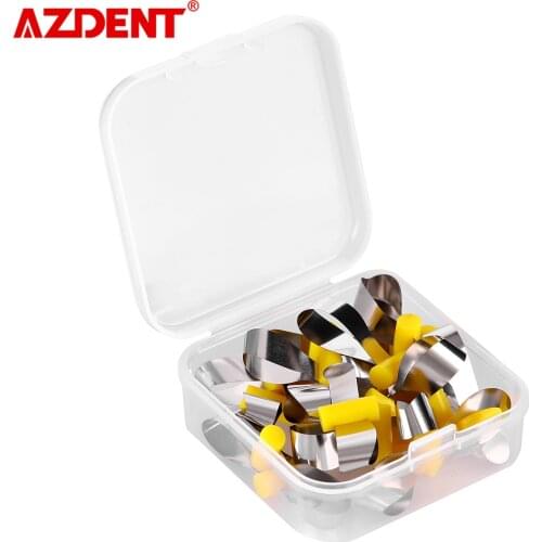 10pcs Dental Forming Sheet Orthodontic Sectional Contoured Metal Matrice Dentistry Matrix Bands Retainerless Automatrix Locker