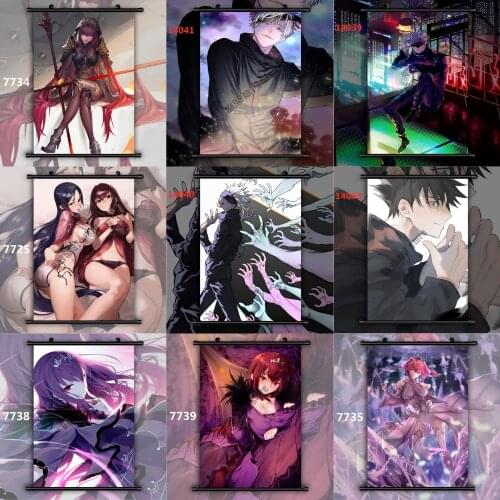 Anime Fate Grand Order/Jujutsu Kaisen Canvas Painting Wall Art Prints Posters Room Decor Pictures for Bedroom Home Decoration