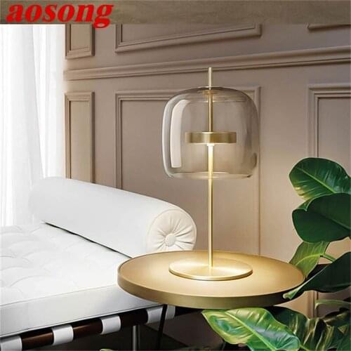 AOSONG Nordic Table Lamps Modern Creative Desk Lighting LED for Home Bedroom Decoration