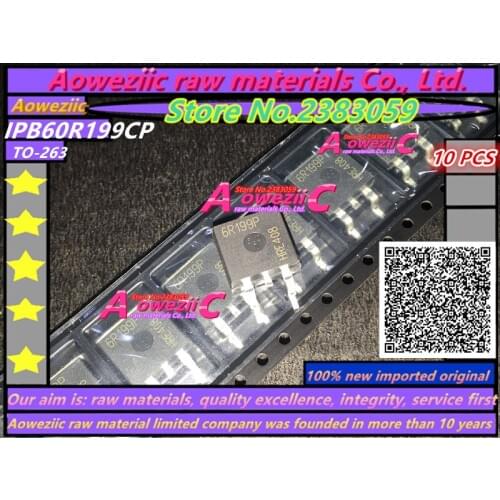 Aoweziic 100% new imported original IPB60R199CP 6R199P TO-263 MOS FET 650V 16A