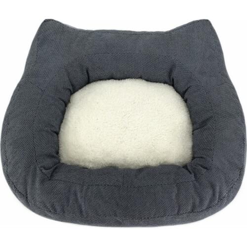 Velvet Fleece Lovely Shape Dog Beds Pet Beds Cat Cave for Dogs and Cats Anti Skid Cotton Material