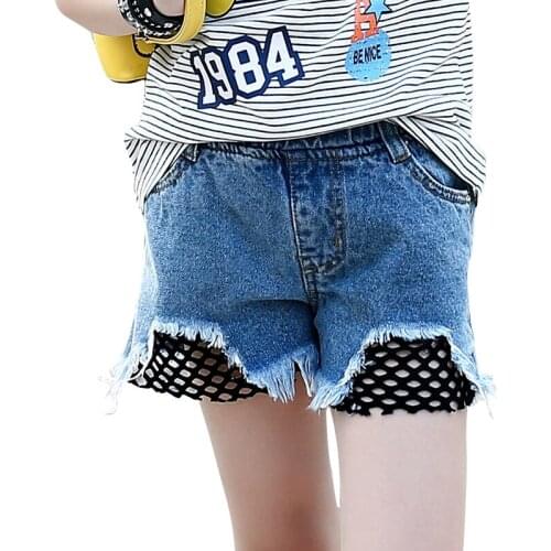 Jin yue children's clothes Denim Shorts For Girls
