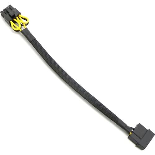 20pcs/Lot IDE Molex 4Pin to CPU /ATX 8Pin Power Adapter Cable