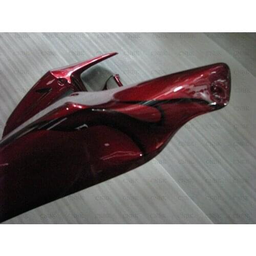 Abs Fairing for CBR900 919 1999 CBR919RR Fairings 1998 CBR 919RR Body Kits 1998 - 1999 Pearl Red Black Frame