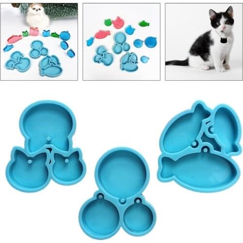 Pendants Epoxy Resin Mold Hanging Tag Listed Silicone Mould DIY Crafts Jewelry Casting Tools 1XCA
