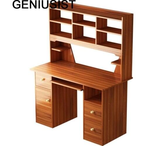 Portable Para Notebook Bed Biurko De Oficina Office Escritorio Lap Pliante Stand Laptop Computer Desk Mesa Table With Bookshelf