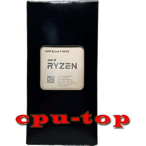 AMD Ryzen 9 3900X R9 3900X 3.8 GHz Twelve-Core 24-Thread CPU Processor 7NM L3=64M 100-000000023 Socket AM4 New but no cooler