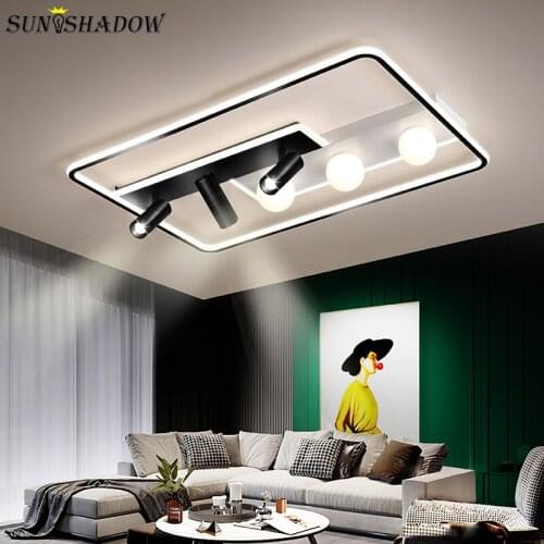 Ceiling mount Modern Led Chandelier Lustre Home Light For Living room Bedroom Dining room Kitchen Chandelier Lighting 110V 220V