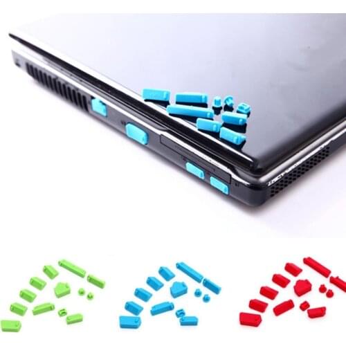 13Pcs/set Laptop Universal Silicone Anti Dust Plug Cover Protective Stopper dust plug laptop dustproof usb Computer Accessories