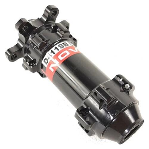 Super Light Novatec D411SB 6-bolt Disc Hub MTB Bike Straight Pull Front Hub 24H QR 9x100 12x100 15x100 2 Bearings Aluminum Alloy