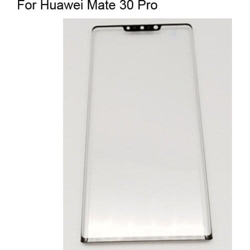 High quality For Huawei Mate 30 Pro Front Outer Glass Lens Touch Screen Outer Glass without Flex cable For Huawei Mate 30Pro