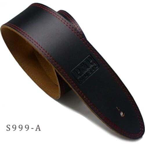 High-class Cattle Hide Guitar Strap Real Leather Handcraft for Electric Guitar Bass Acoustic Guitarra Folk Guitar Accessories