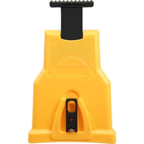 Yellow Chainsaw Teeth Sharpener Chainsaw Saw Chain Abrasive With 5Pcs Sharpening Stone Portable Grinder Woodworking Tool