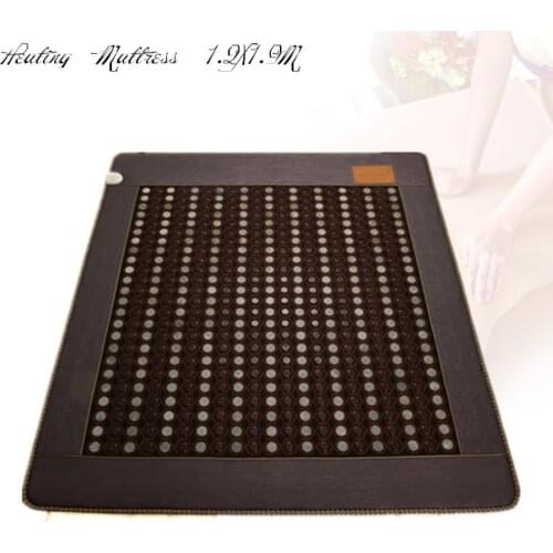 2019 Good tourmaline heating mattress Infrared Heating jade stone mattress Massage Physical Therapy heating sleeping 1.2X1.9M