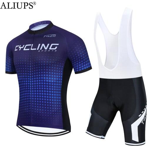2021 Team Men Cycling Jerseys Bike Wear clothes Quick-Dry bib gel Sets Clothing Ropa Ciclismo uniformes Maillot Sport Wear