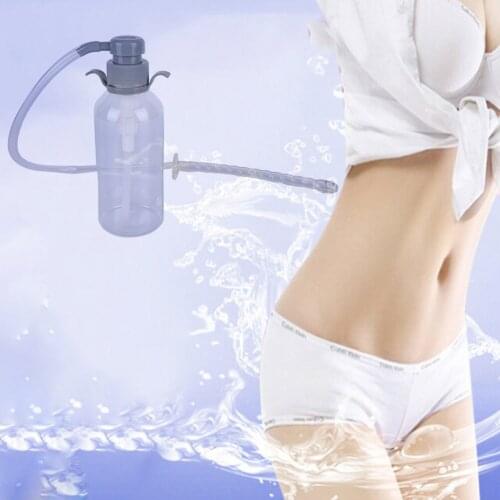 300ml Feminine Vaginal Douche Anal Cleaner Enema Anal Vagina Cleaning Kit Enema Bottle Pump Enema Bottle For Women Girls New
