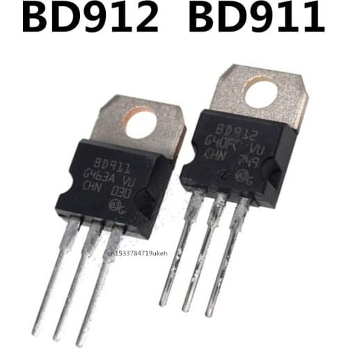5PCS/ BD912 BD911 TO-220