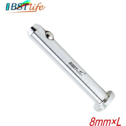 8mm 316 Stainless Steel Dowel Pin Flat Head Cylindrical Pin Positioning Pins Quick Release Ball Pin Retainer Farm Lawn Garden