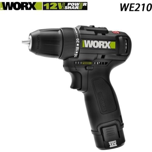 WORX electric drill WE210 lithium battery household power tool
