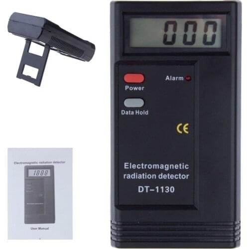 Electromagnetic Radiation Detector LCD Digital EMF Meter Dosimeter Tester DT1130 for Home Appliances Anti-radiation Detector
