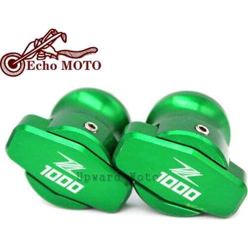 For Kawasaki Z1000 Z 1000 Z1000SX SX 2015 2016 2017 2018 2019 2020 CNC Motorcycle Swingarm Slider Spools stand screws 8MM