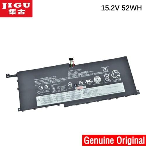 JIGU ORIGNAL Laptop Battery SB10F46466 00HW028 FOR LENOVO ThinkPad X1 Carbon 2016 4th Yoga