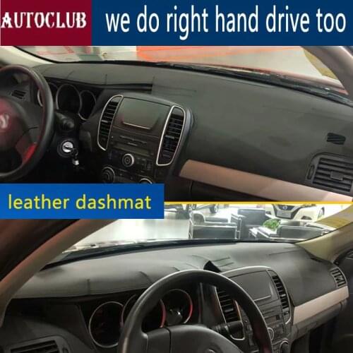 For Nissan Sylphy sedan 2005 -2012 Leather Dashmat Dashboard Cover Pad Dash Mat SunShade Carpet Custom 2006 2007 2008 2009