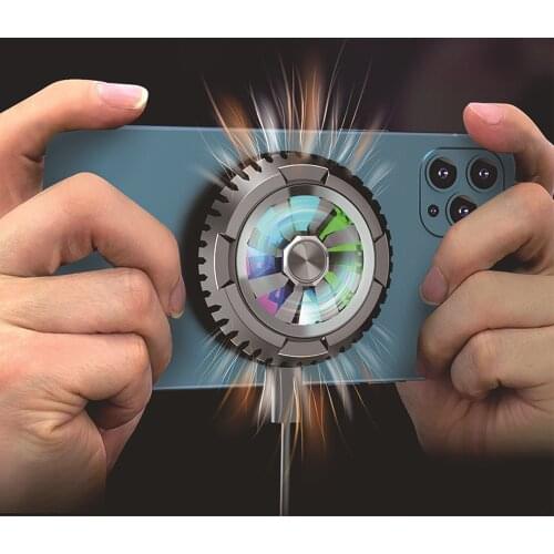 Magnetic Cooler Radiator for iPhone 12 Pro Max/Mini Cooling Fan for Gaming Heatsink Magsaf-e Compatible iPhone 12 Android Phone