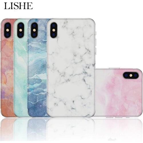 Marble Pattern Series Mobile Phone Adhesive Stickers For iPhone 6 6S 7 8 Plus X Xs Max 5 5S SE Phone Accessory Body Films Skins