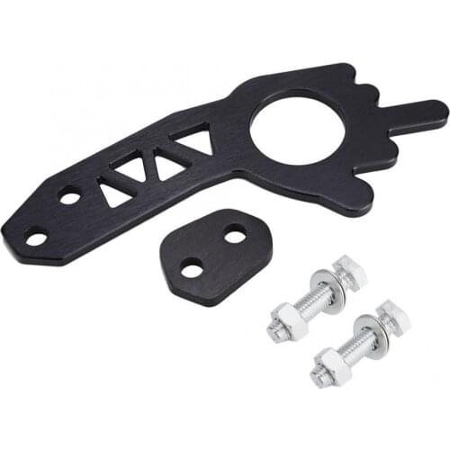 1 Pcs Car Universal Front / Rear Towing Hook Set Fit for Most Car Towing Ring Black Brand New High Quality Auto Accessories