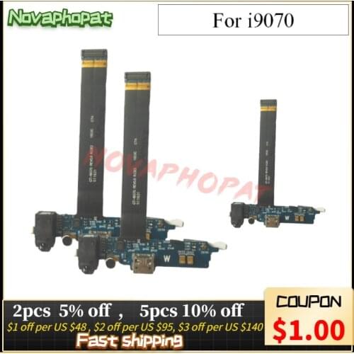 Novaphopat Charging Flex for Samsung Galaxy S advance i9070 Charger Connector Micro USB Dock Port Flex Cable Microphone + Track