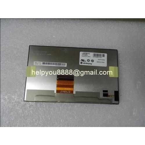100% New Original LA070WV2(TD)(01) LA070WV2-TD01 LA070WV2 7 inch 800 (RGB) x 480 TFT LCD Screen Display Panel for Toyota Car LCD