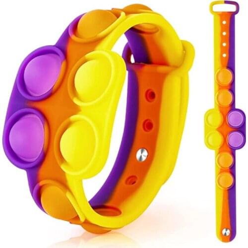 2021 New Wedding Present Stress Relief Toy Set Key Ring Wristband Stress Squeeze Toy Small Gifts