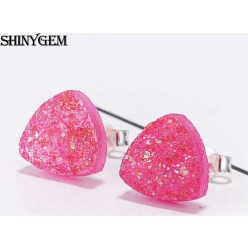 SHINYGEM Women's Silver Earrings