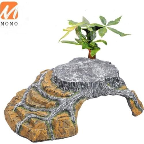 Fish Tank Turtle Drying Table Back Drying Table Turtle Drying Table Chamfer Ladder Refuge Pocket House Nest Villa Supplies
