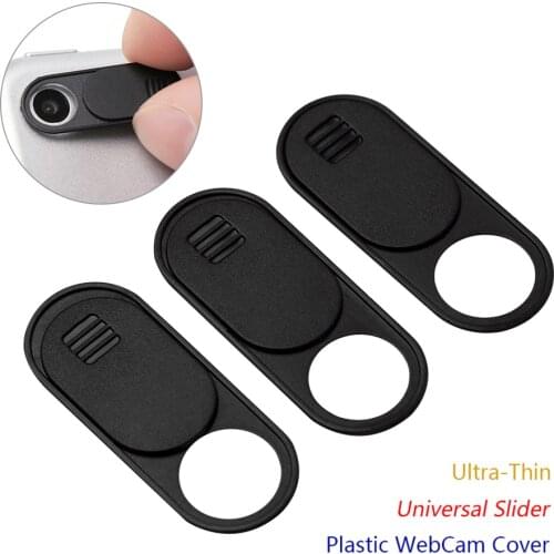 3PCS Universal WebCam Cover Shutter Magnet Slider Plastic Camera Cover for IPhone PC Laptops Mobile Phone Lens Privacy Stick