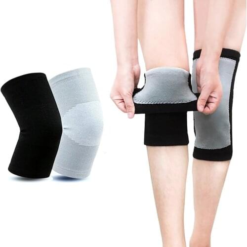 1 Pair Winter Warm Knee Pads Plus Gold Velvet Prevent Arthritis Keep Anti Cold Knee Protector Support Thicken Kneepad