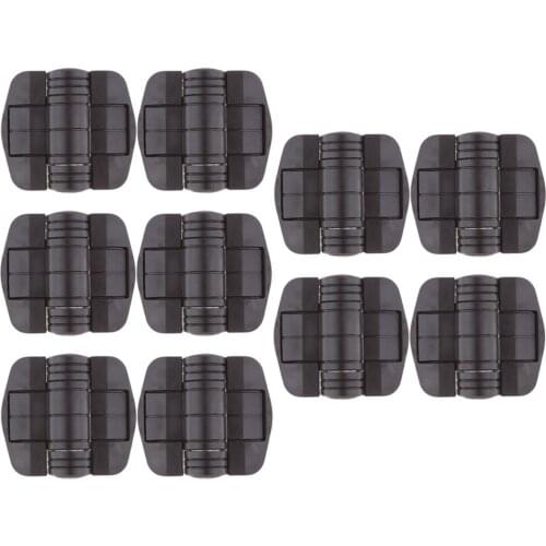 10PCs Black Positioning Hinge 115 Degree for Southco C6-25 C6-5, Plastic