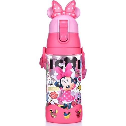 Disney BPA free safe leakproof direct drinking cartoon kids camping drinking Mickey baby space bottle