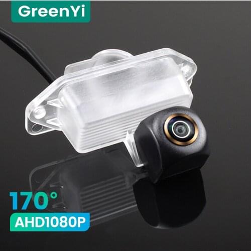 GreenYi 1080P HD 170° Car Rear View Camera For Mitsubishi Lancer-ex Night Vision Reverse Reversing 4 pin Vehicle Parking AHD
