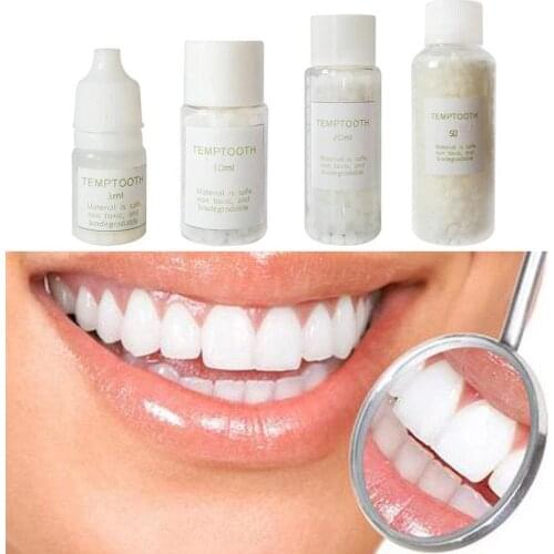 Fake Teeth Glue Denture Adhesive Denture Glue Dental Restoration Temporary Tooth Repair Kit Teeth Veneers And Gaps