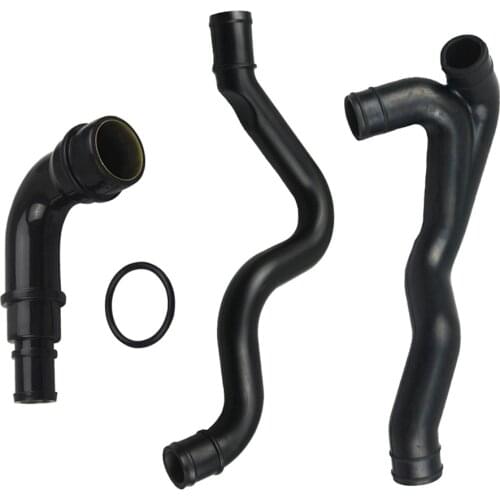 3pcs Engine Crank Case Breather Hose Kit 06A103221AH / AF 06A103213F for VW Beetle Jetta Golf Passat Audi A4/S4 SEAT SKODA